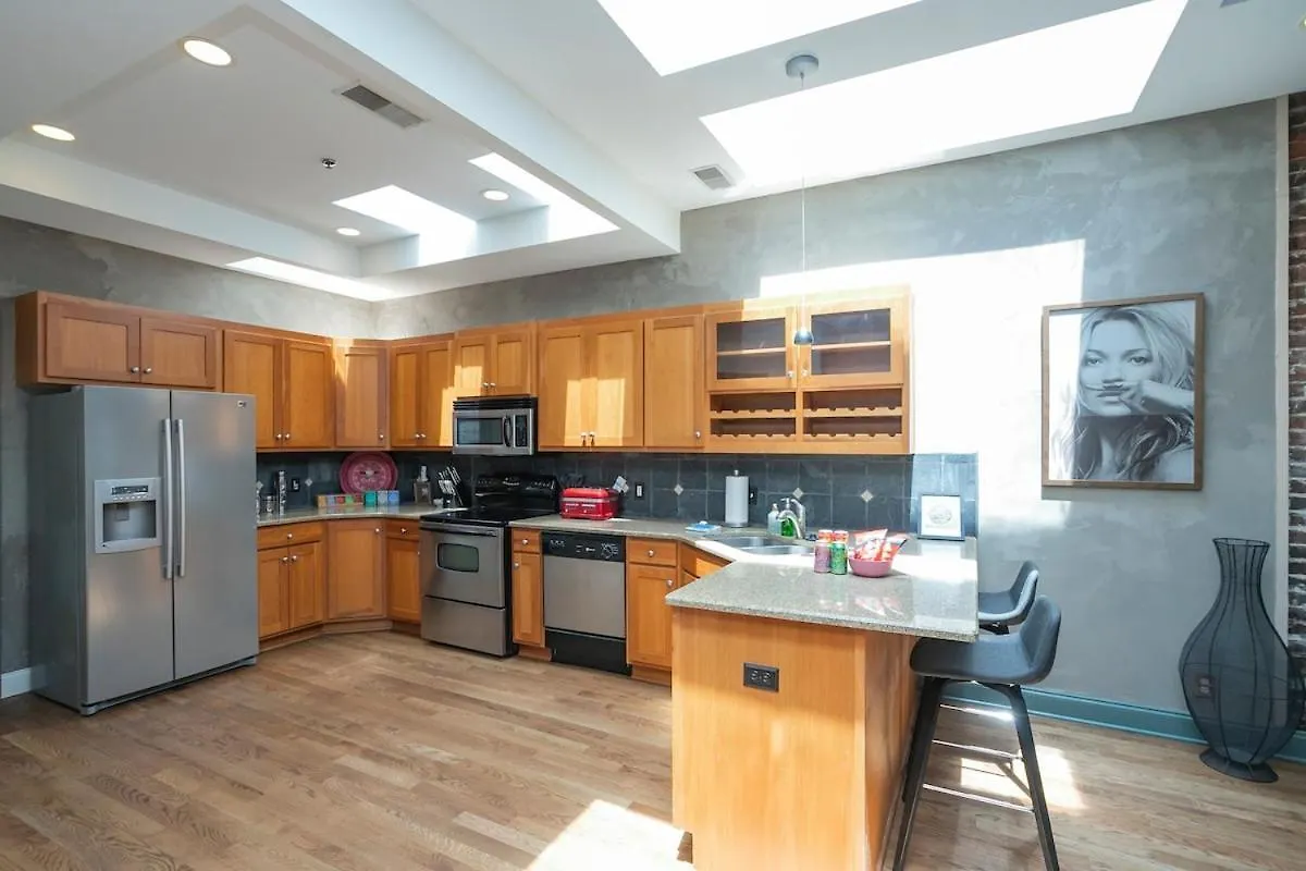 Casa vacanze Villa 2 Chic Lofts Right On Broadway Strip Sleeps 10 Nashville Stati Uniti