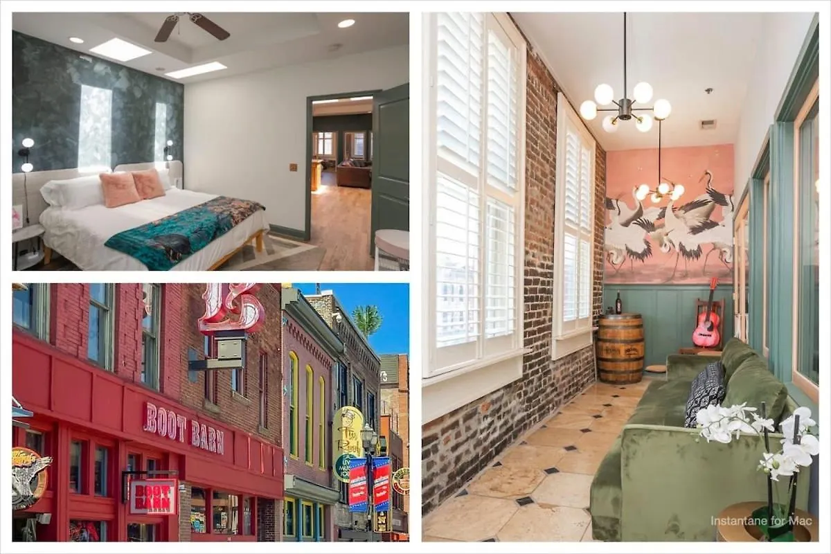 Casa vacanze Villa 2 Chic Lofts Right On Broadway Strip Sleeps 10 Nashville
